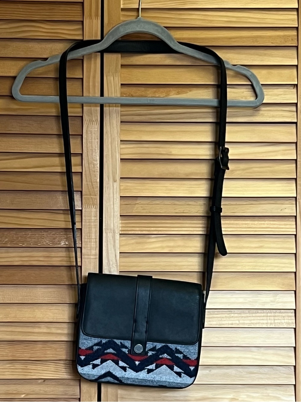 Pendleton Patterned Crossbody Bag